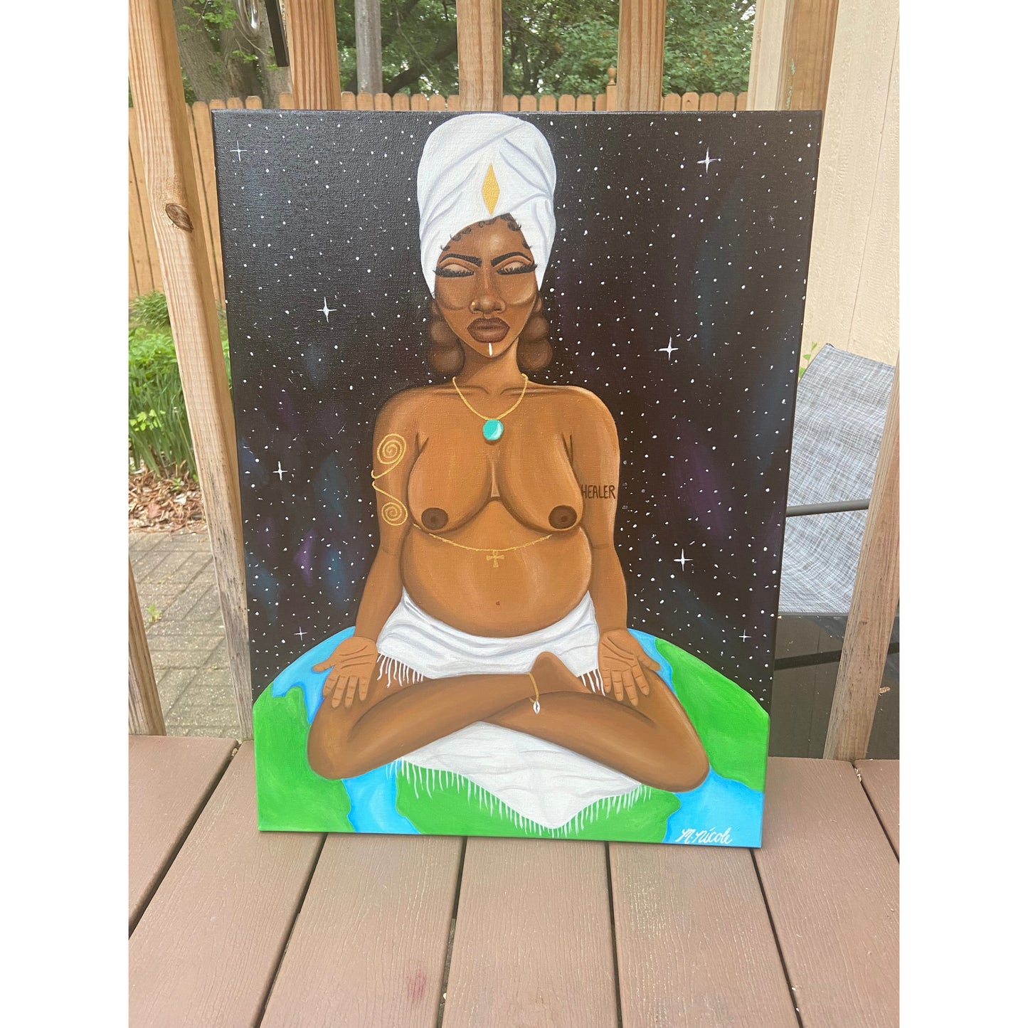 Original Mamma Earth Canvas