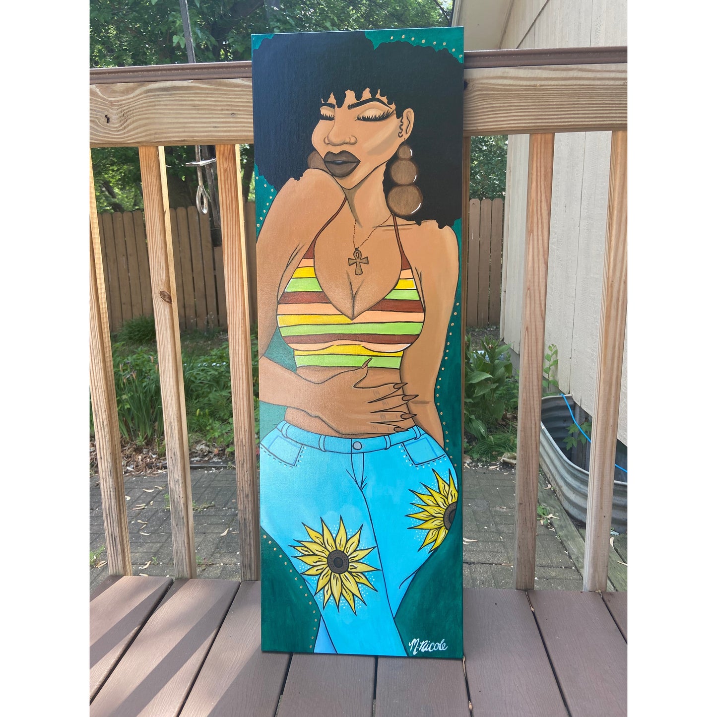 Original Ms. Sunshine Canvas