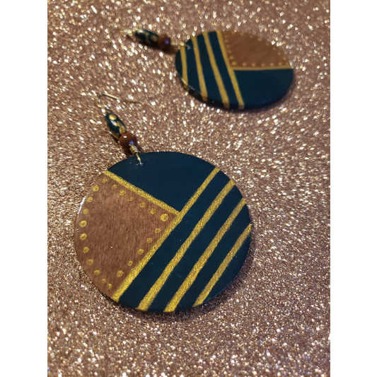 Afrocentric Earth tone Earrings